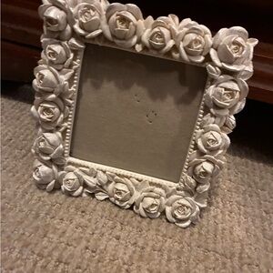 Elegant Cream Rose Frame